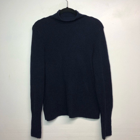 Madewell Sweaters - Madewell super soft blue turtle neck size Medium